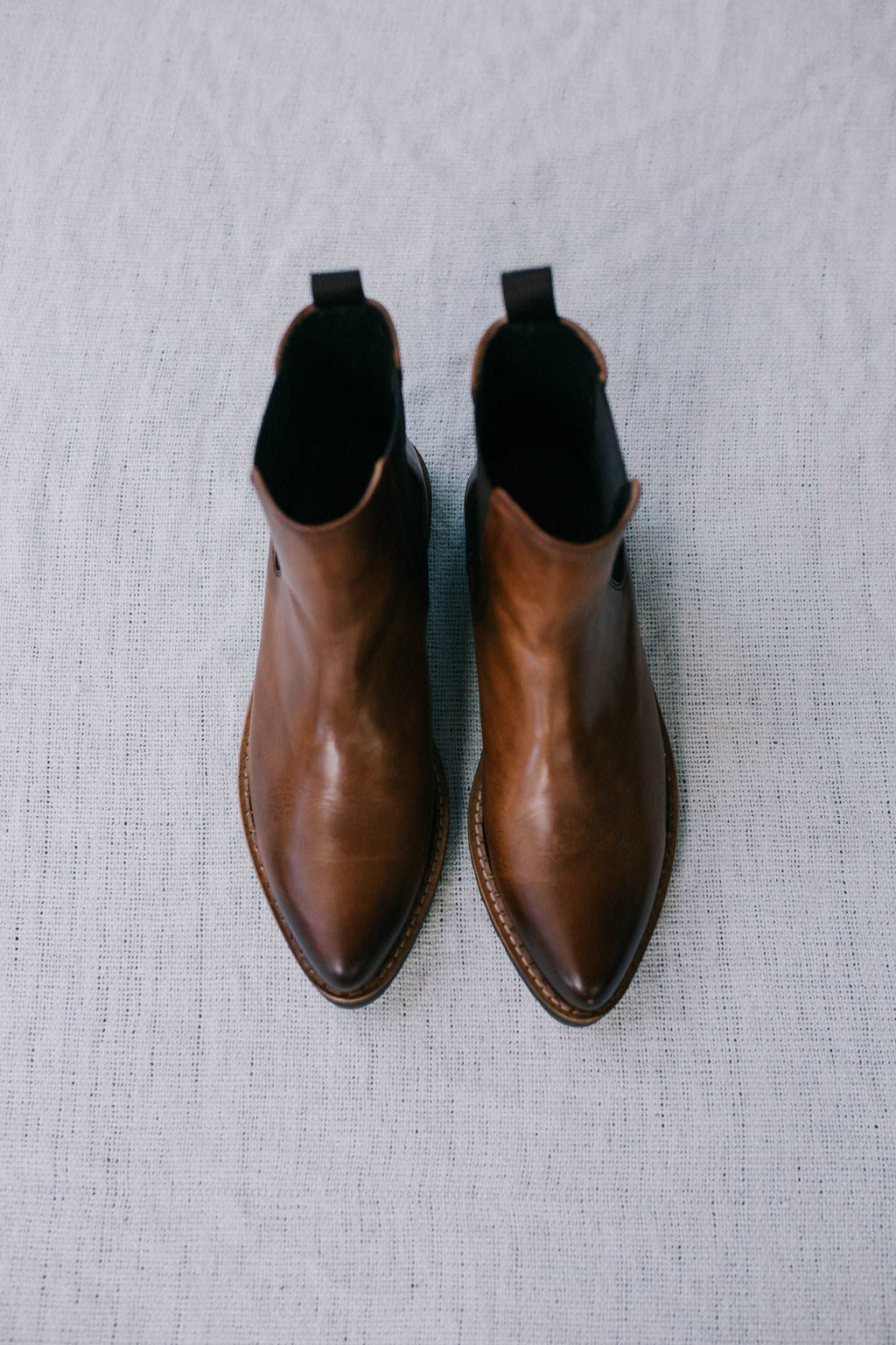 Luna Chelsea Boots - Camel / Mustard Leather Gaia Soul Designs