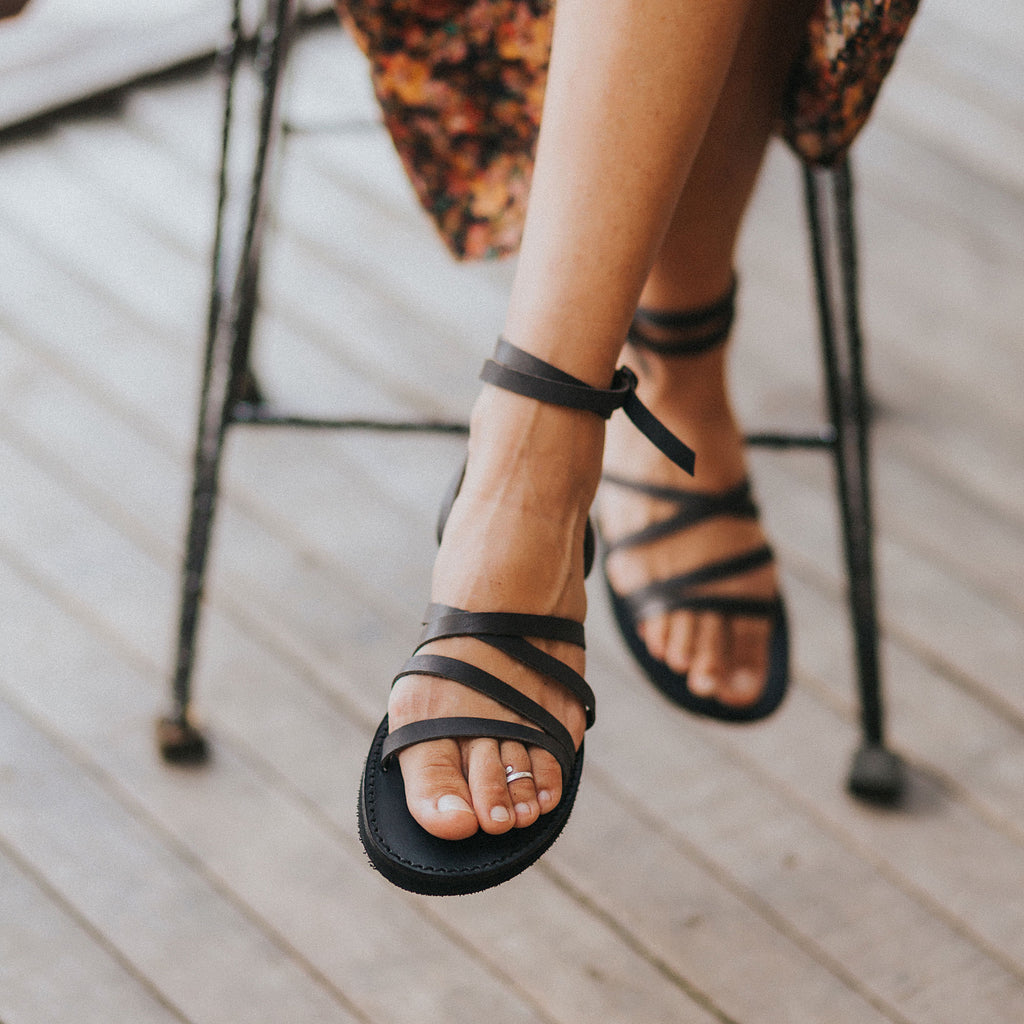 women lace up sandals australia