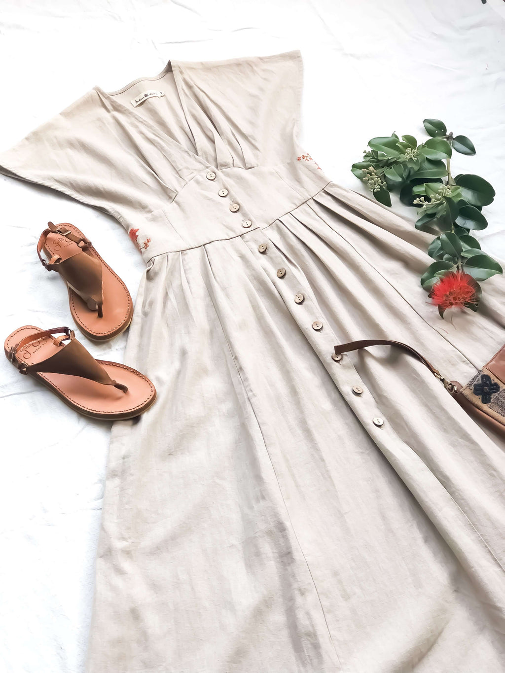 SECONDS - Barcelona Sandals - Brown Suede Gaia Soul Designs