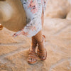 SECONDS Venice Sandals - Tan Leather Gaia Soul Designs
