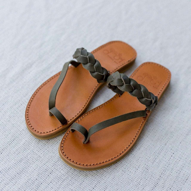 Egipcias Sandals - Natural Leather ⋆ Spend With Us - Buy From a Bush  Business Marketplace