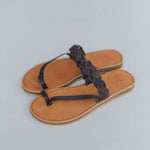 Griegas Sandals - Cocoa Brown Leather Gaia Soul Designs
