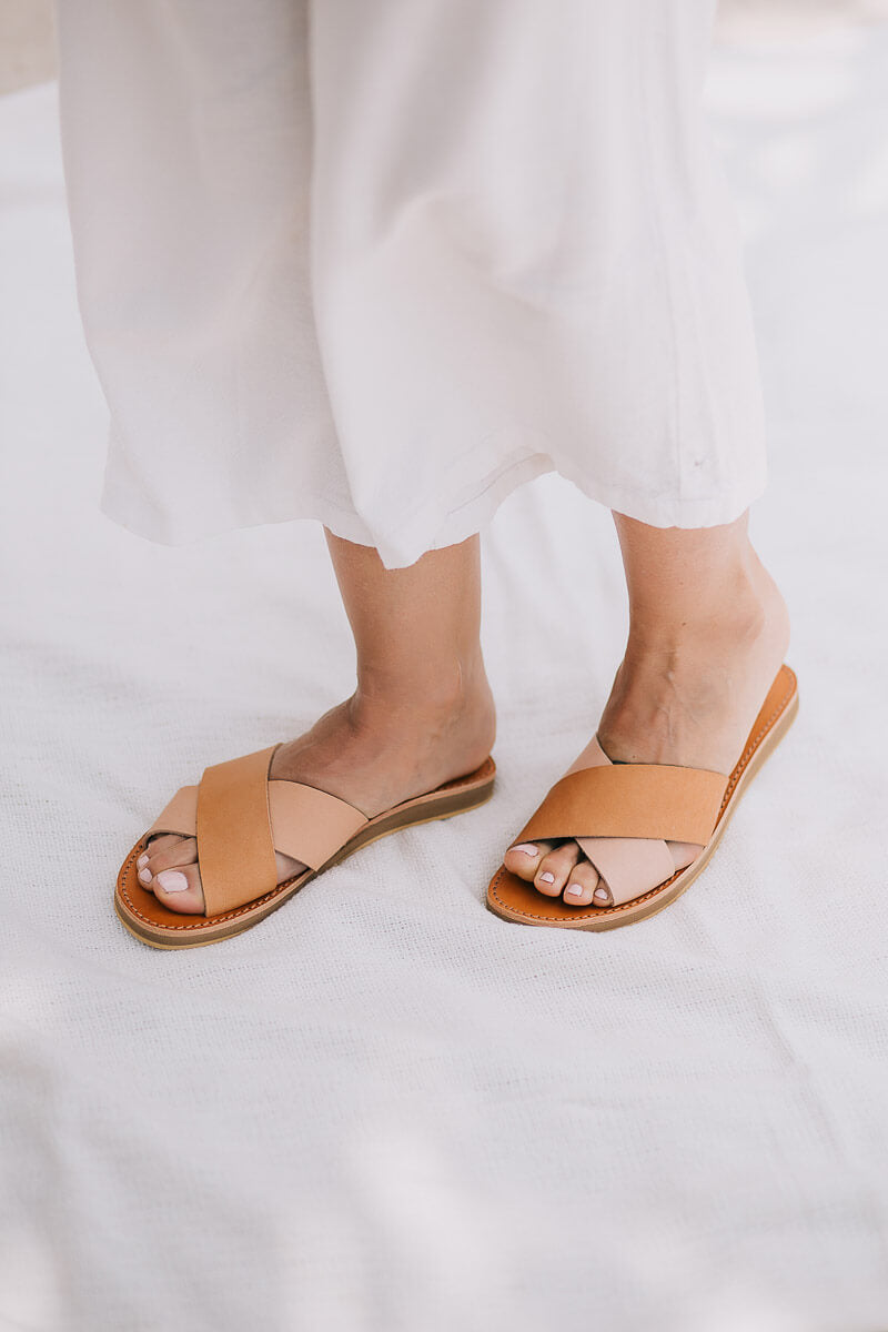 Formentera Sandals - Women flat leather sandals online