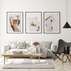 Set of 3 Prints - White Architecture Mon Manabu