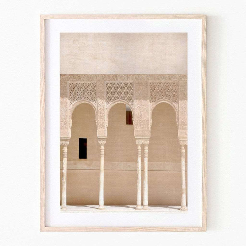 Print - Alhambra Arch Mon Manabu