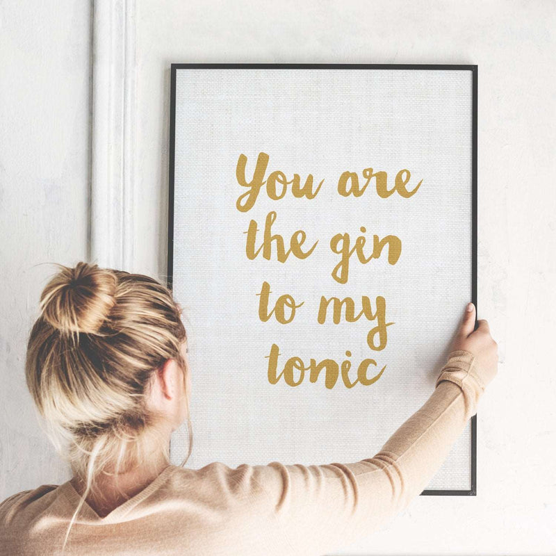Quote - You are the Gin to my Tonic Mon Manabu